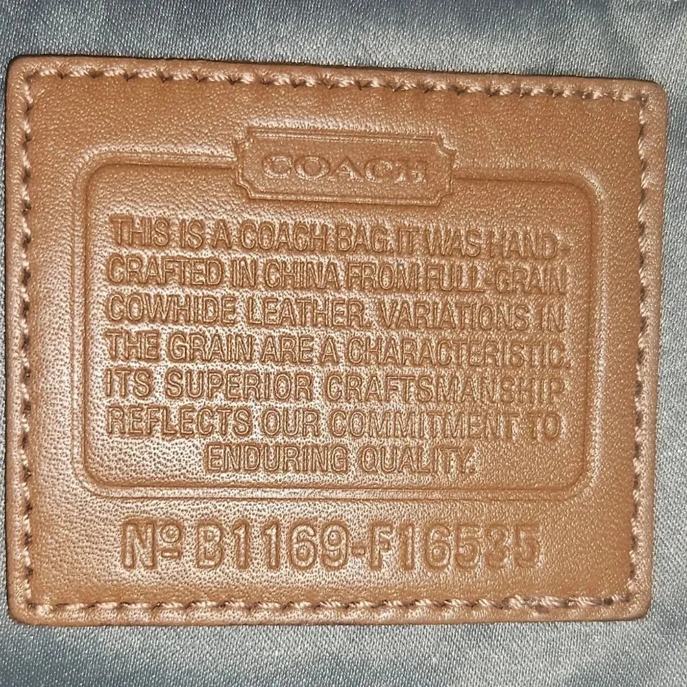 Coach Cream and Brown Hobo Bag - Picture 15 of 16